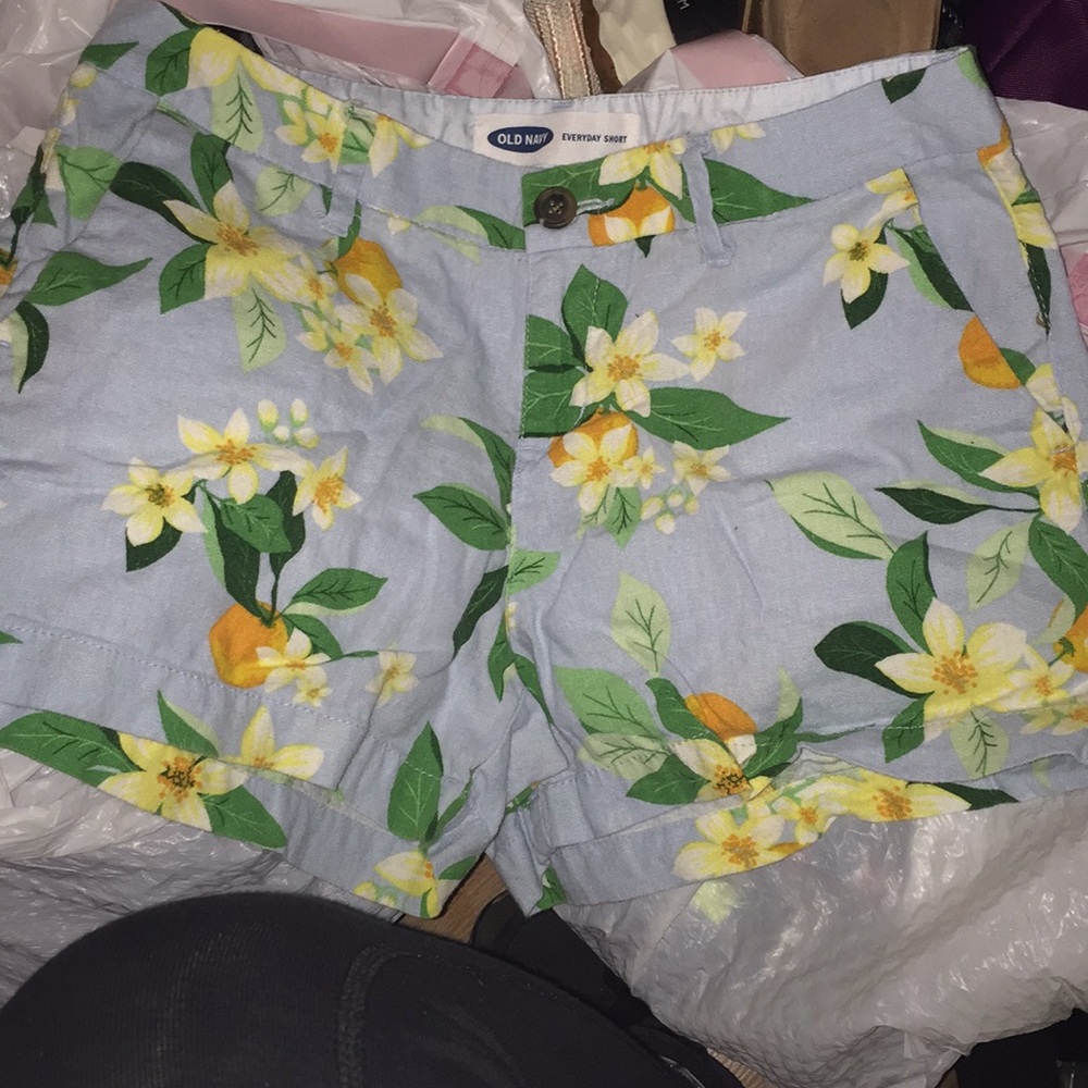 Cute floral shorts